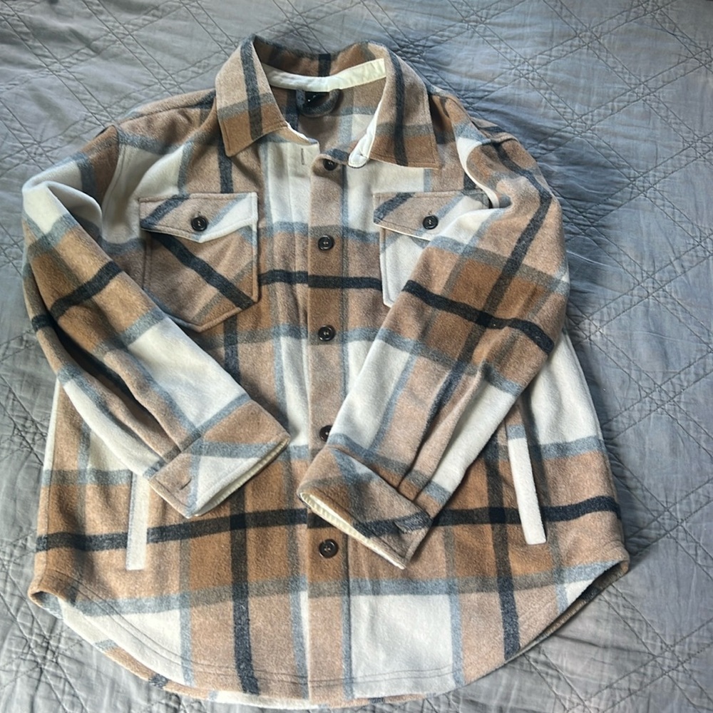 Woolx Sawyer Shacket, size Small